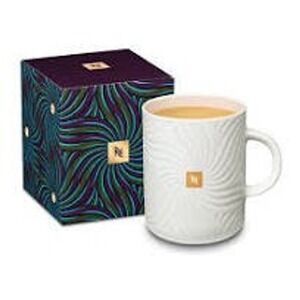 Nespresso x Thandiwe Muriu Festive Coffee Mug Limited Edition 2025 Swirl Box New